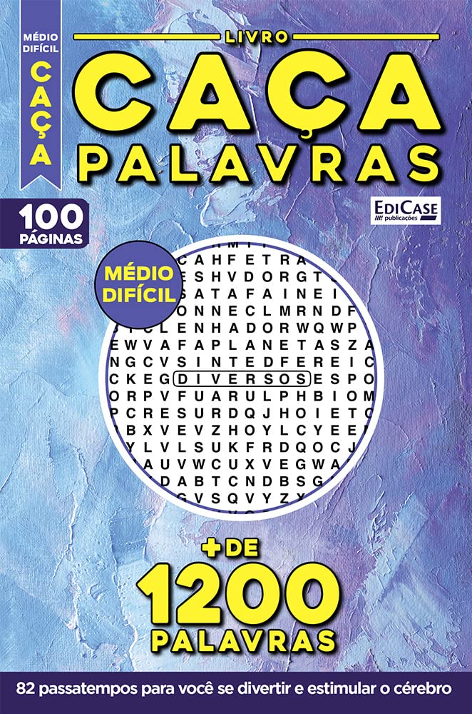 Livro Caça-Palavras 27: Nível Médio/ Difícil - 82 passatempos para você se divertir e estimular o cérebro baixar o livro de graça