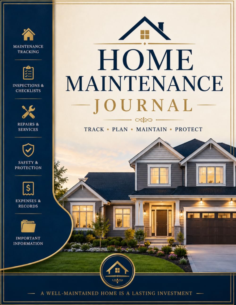 capítulo por capítulo baixar Home Maintenance Journal:: A Complete Home-Organizer for Tracking Repairs, Monitoring Schedules, Warranties, Expenses, Inspections, Seasonal Checklists & Household Improvement Records