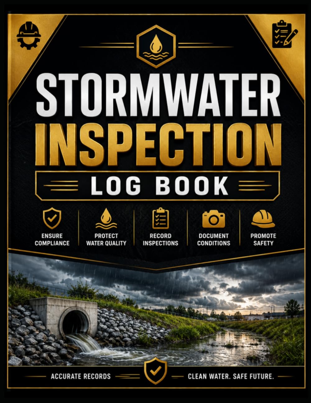 capítulo por capítulo baixar Stormwater Inspection Log Book: Professional Stormwater Management Inspection Record for BMPs, Drainage Systems, Runoff Controls, Corrective Actions and Compliance Documentation