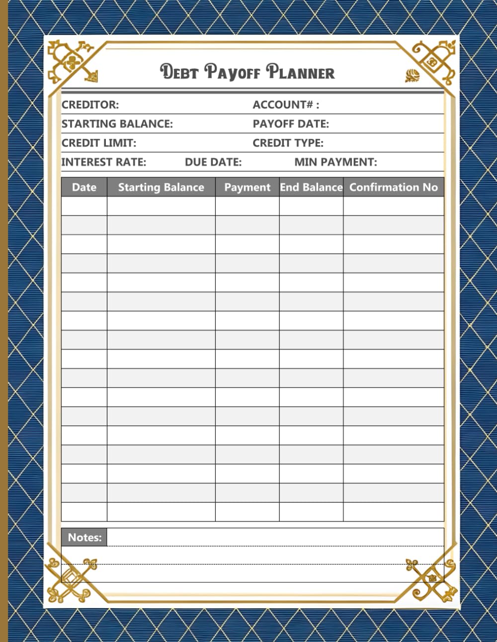 capítulo por capítulo baixar Debt Payoff Tracker: Large Print Simple Debt Tracking Journal for Budgeting, Paying Off Credit Cards, Loans & More. A Clean Layout for Managing Your... Monthly Progress. 8.5 x 11 Inches, 115 Pages.