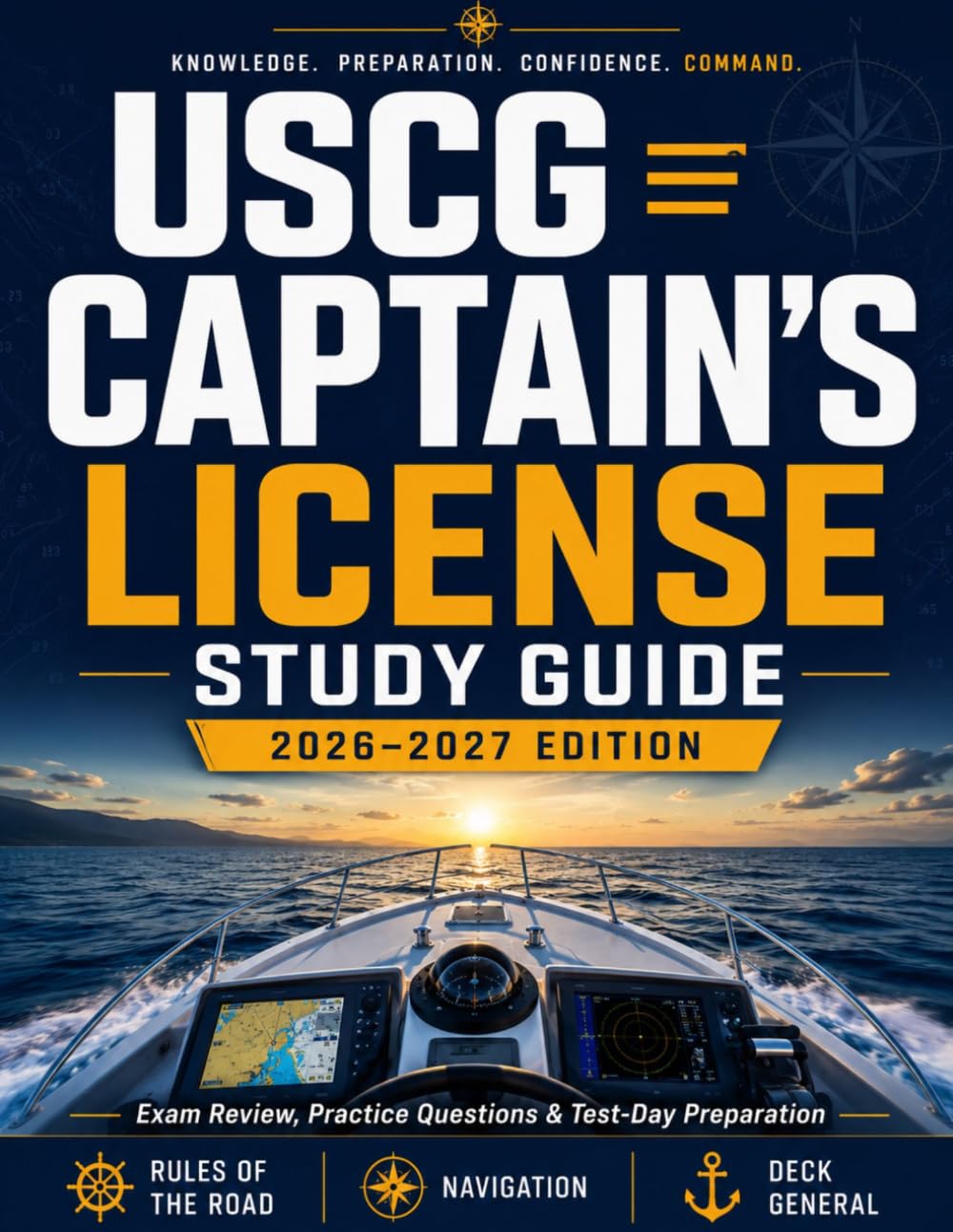 capítulo por capítulo baixar USCG Captain’s License Study Guide 2026-2027: A Detailed OUPV Exam Outline With Chart Plotting, Navigation, Procedures For Safety & More