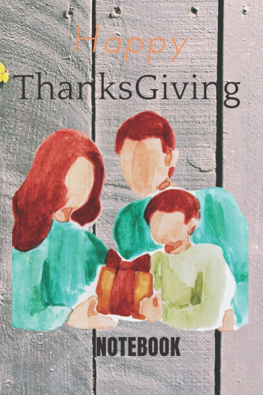 ler totalmente Happy thanksgiving: A yearly thanksgiving tradition of gratitude Paperback notebook (6"x9") inches 120 pages
