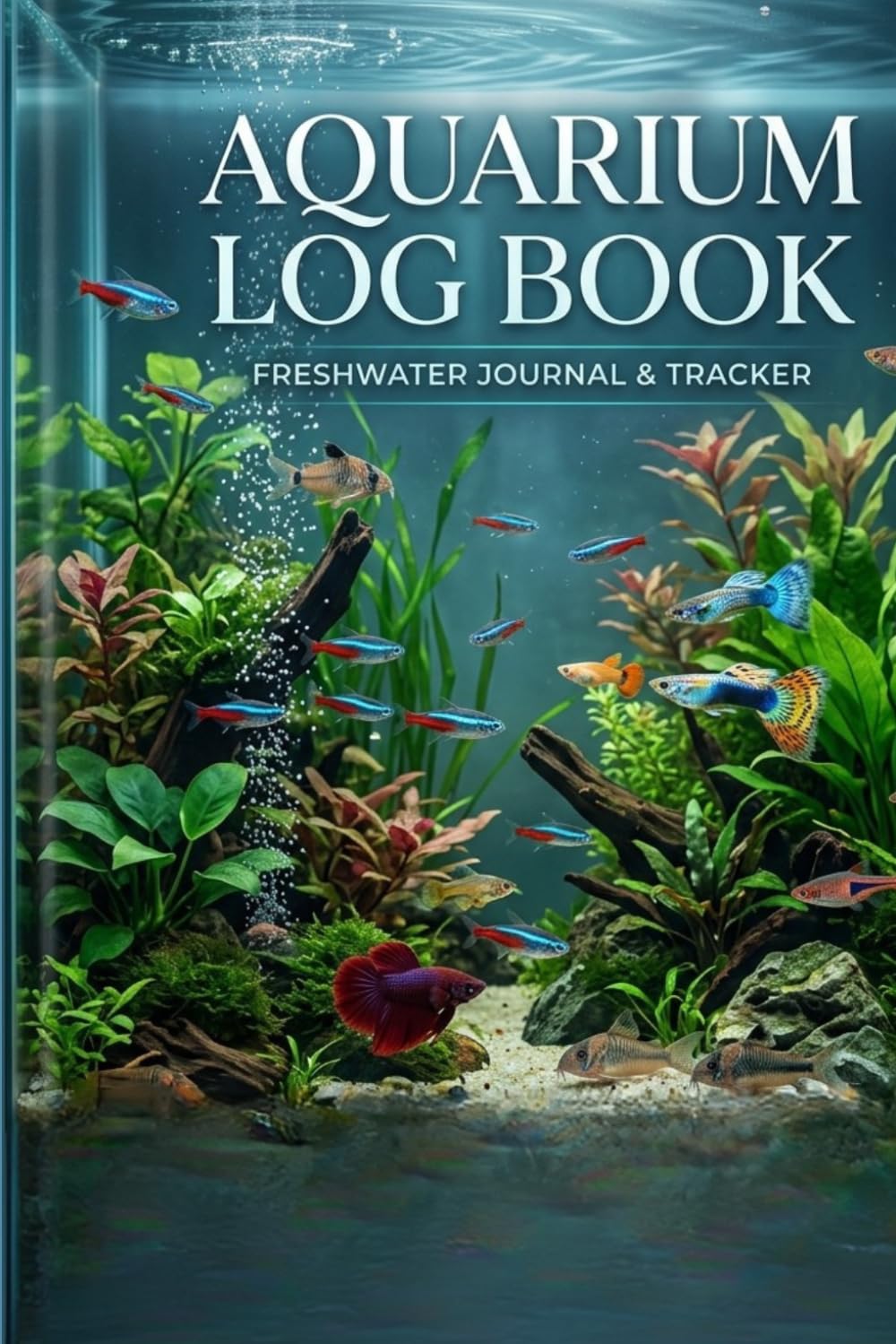ler totalmente Aquarium Log Book: Water Quality, Fish Care, Maintenance Tracker & Aquascape Planning Journal
