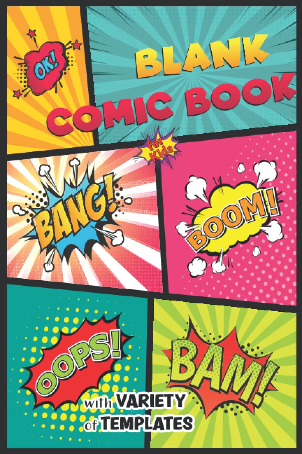 capítulo por capítulo baixar Blank Comic Book for Kids with Variety of Templates: Use Pre Formatted Templates in A Variety of Styles To Make Your Own Comics