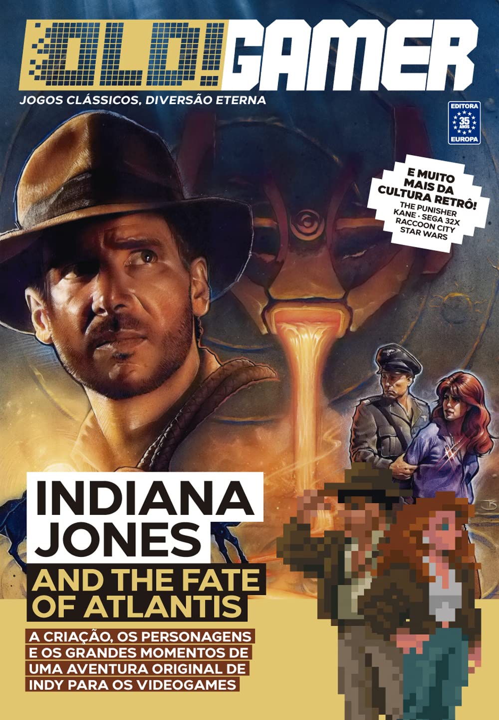 Bookzine OLD!Gamer - Volume 9: Indiana Jones and The Fate of Atlantis baixar livro de graça