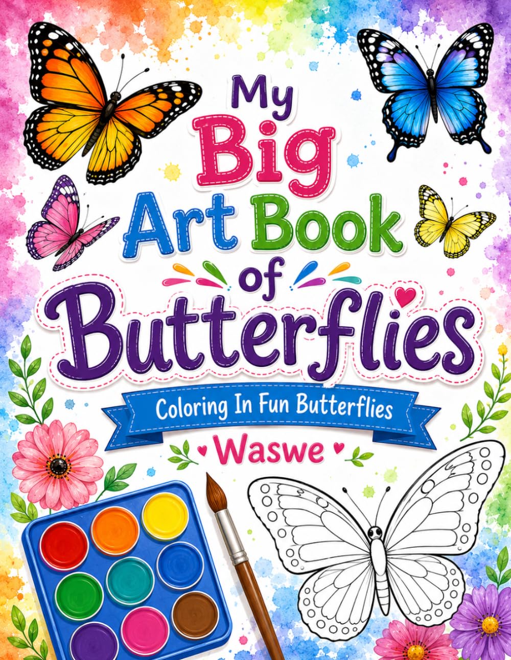 ler totalmente My Big Art Book of Butterflies: Coloring In Fun Butterflies