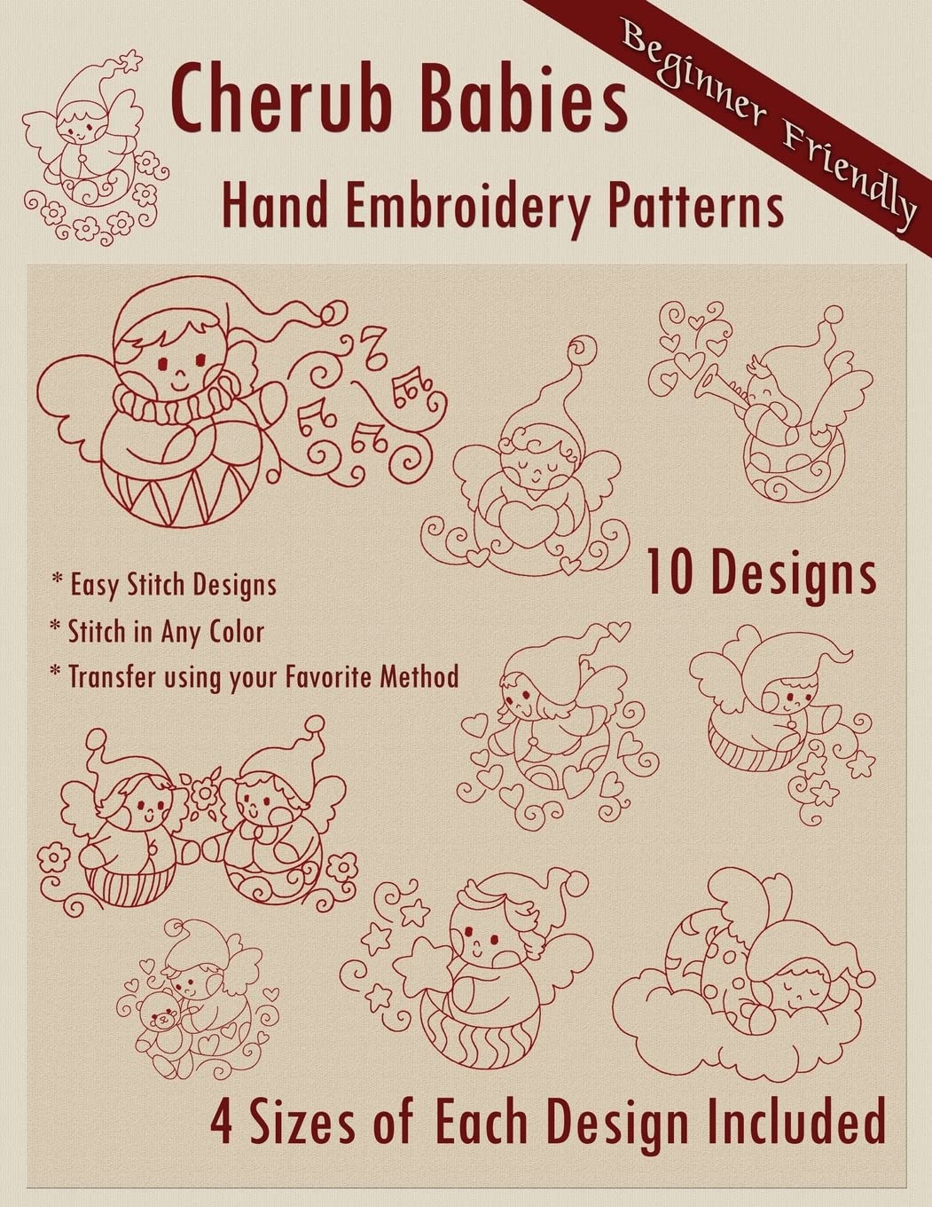 Cherub Babies Hand Embroidery Patterns baixar livro de graça