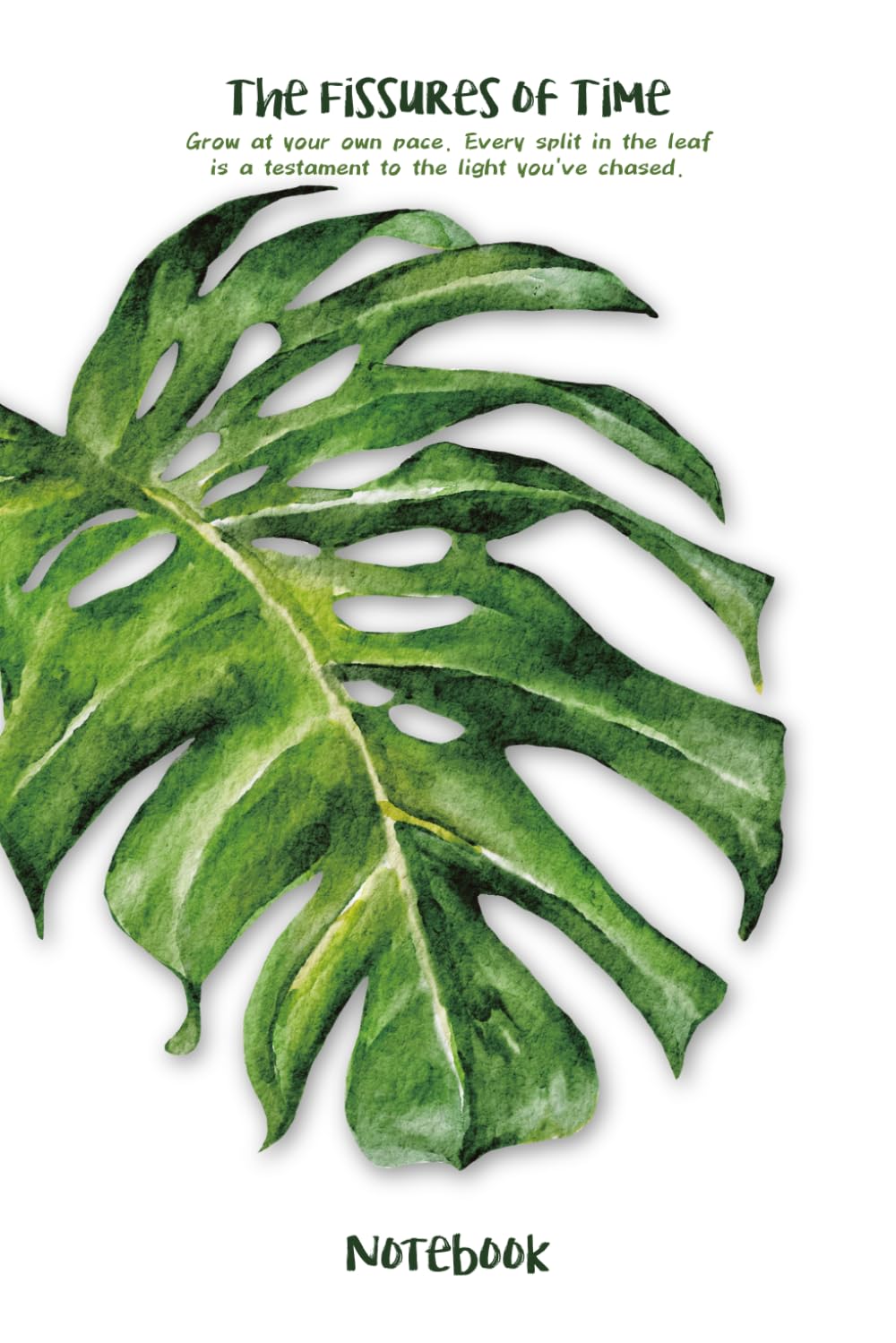 The Fissures of Time: A Monstera-Themed Lined Notebook with an Inspirational Quote for Personal Growth and Mindfulness. baixar livro de graça