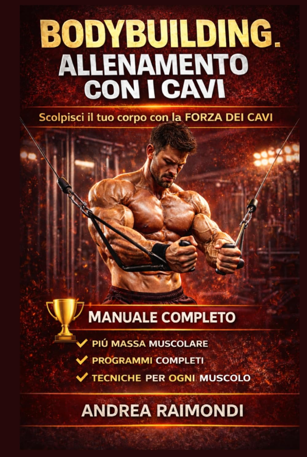 Bodybuilding Allenamento con i Cavi: Scolpisci il Tuo Corpo con la Forza dei Cavi (Italian Edition) baixar o livro de graça