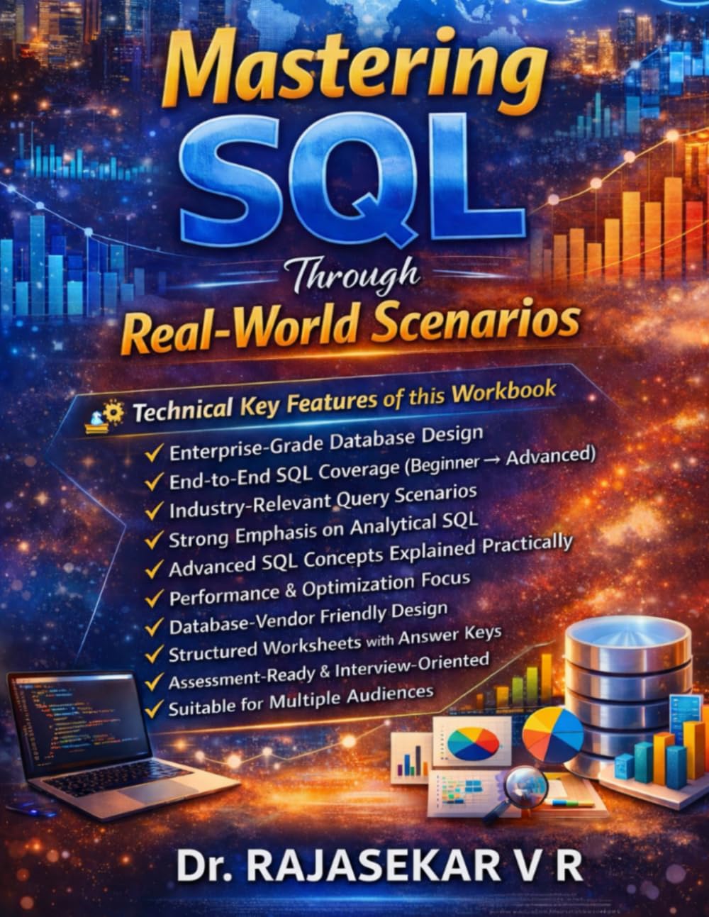 Mastering SQL Through Real-World Scenarios: (A Complete Hands-On Workbook Covering SQL Foundations, Analytics, Performance Optimization, and Enterprise Data Modelling) baixar livro de graça