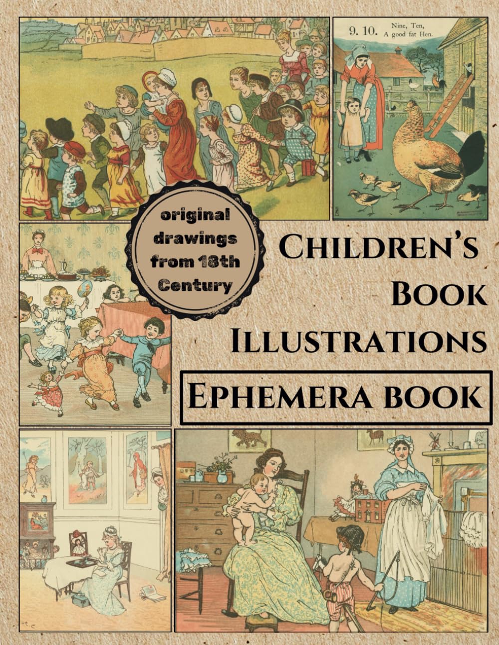 capítulo por capítulo baixar Cut Out and Collage: 18th Century Children's Book Illustrations Ephemera, Original Drawings, Vintage Storybook Prints for Junk Journaling,... Papers, Kid Illustrations, Art Journal
