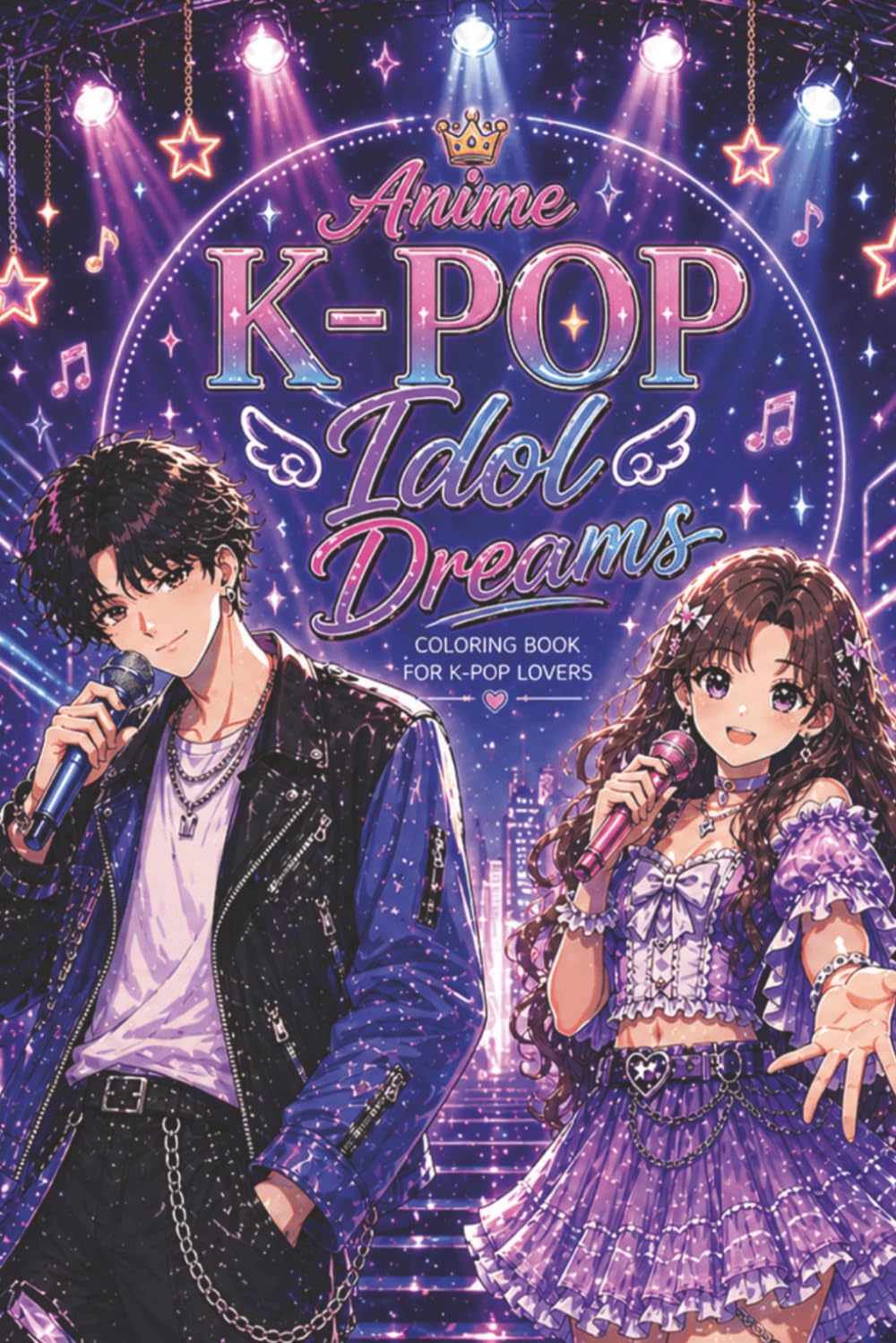 capítulo por capítulo baixar Anime K-pop Idol Coloring Book for Adults: Anime K-Pop Idol Fashion Coloring Pages for Adults and Teens, 50 One-Sided Anime Style Characters with... Aesthetic Designs and Relaxing Kawaii Art