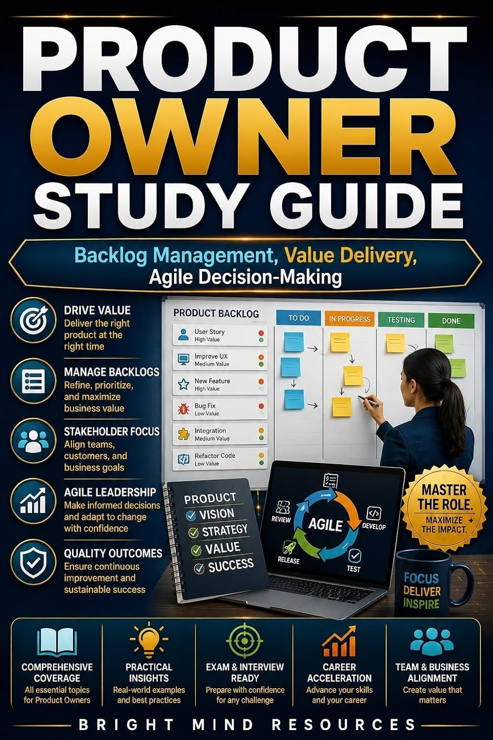 PRODUCT OWNER STUDY GUIDE: Backlog Management, Value Delivery, Agile Decision-Making (English Edition) baixar livro de graça