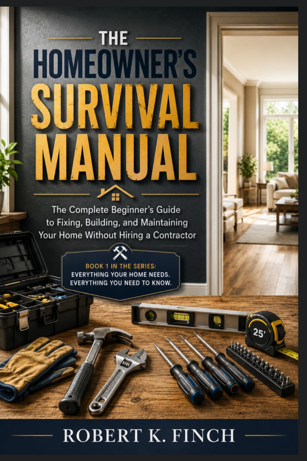THE HOMEOWNER'S SURVIVAL MANUAL: The Complete Beginner's Guide to Fixing, Building, and Maintaining Your Home Without Hiring a Contractor ("Everything Your Home Needs. Everything You Need to Know.") baixar livro de graça