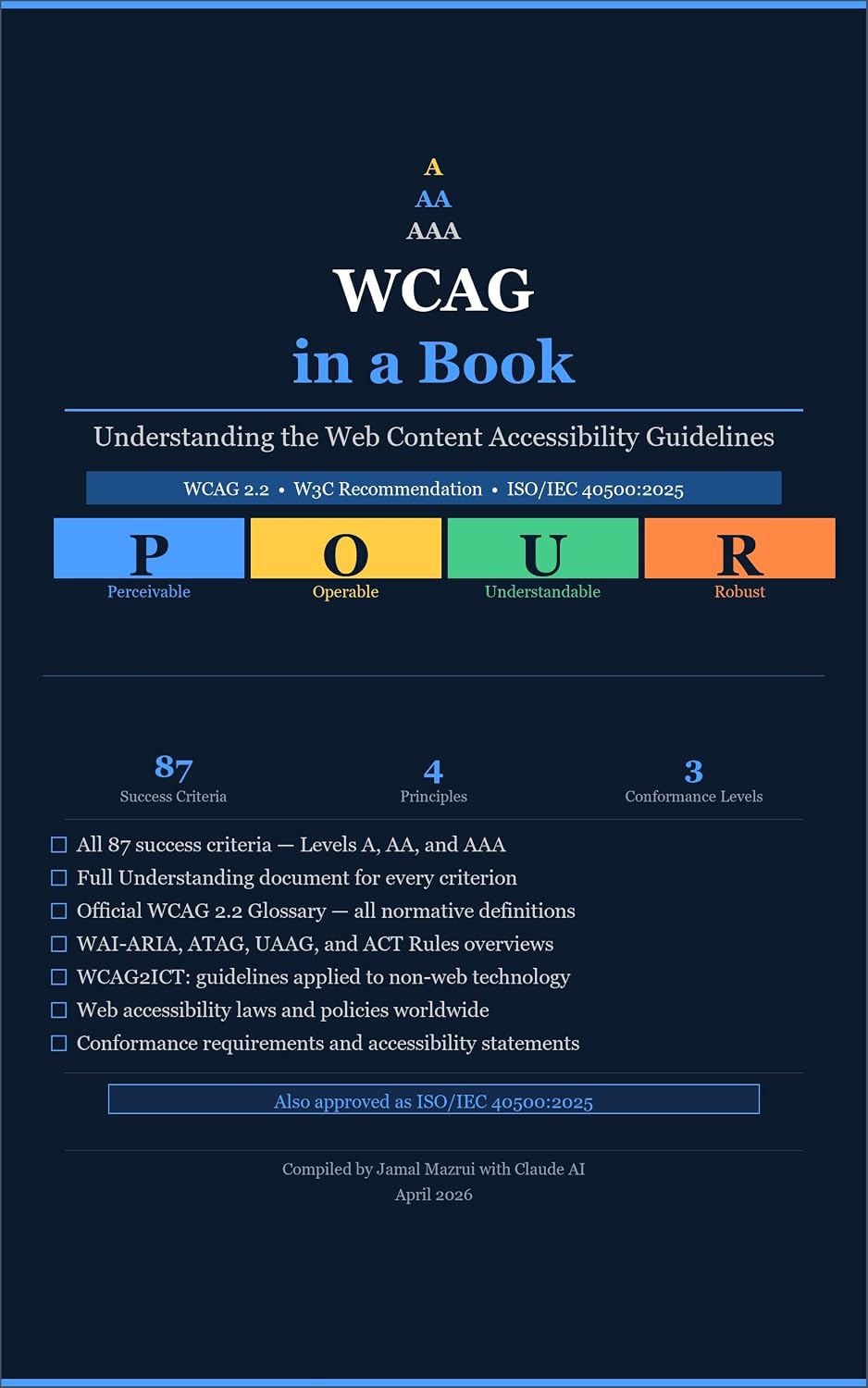 ler totalmente WCAG in a Book: Understanding the Web Content Accessibility Guidelines (English Edition)