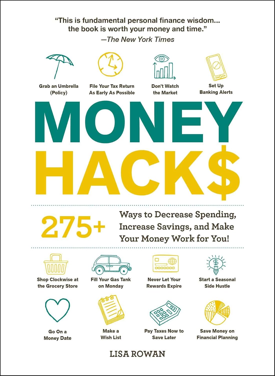 ler totalmente Money Hacks: 275+ Ways to Decrease Spending, Increase Savings, and Make Your Money Work for You! (Life Hacks Series) (English Edition)
