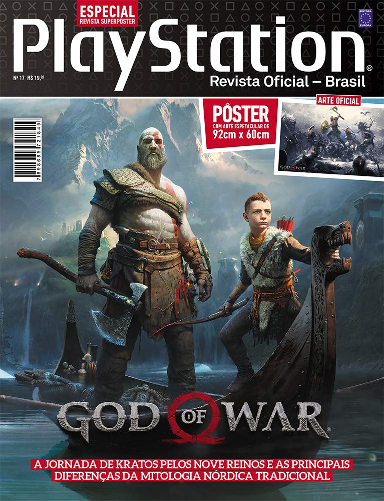 ler totalmente God Of War Mitologia - Superpôster PlayStation