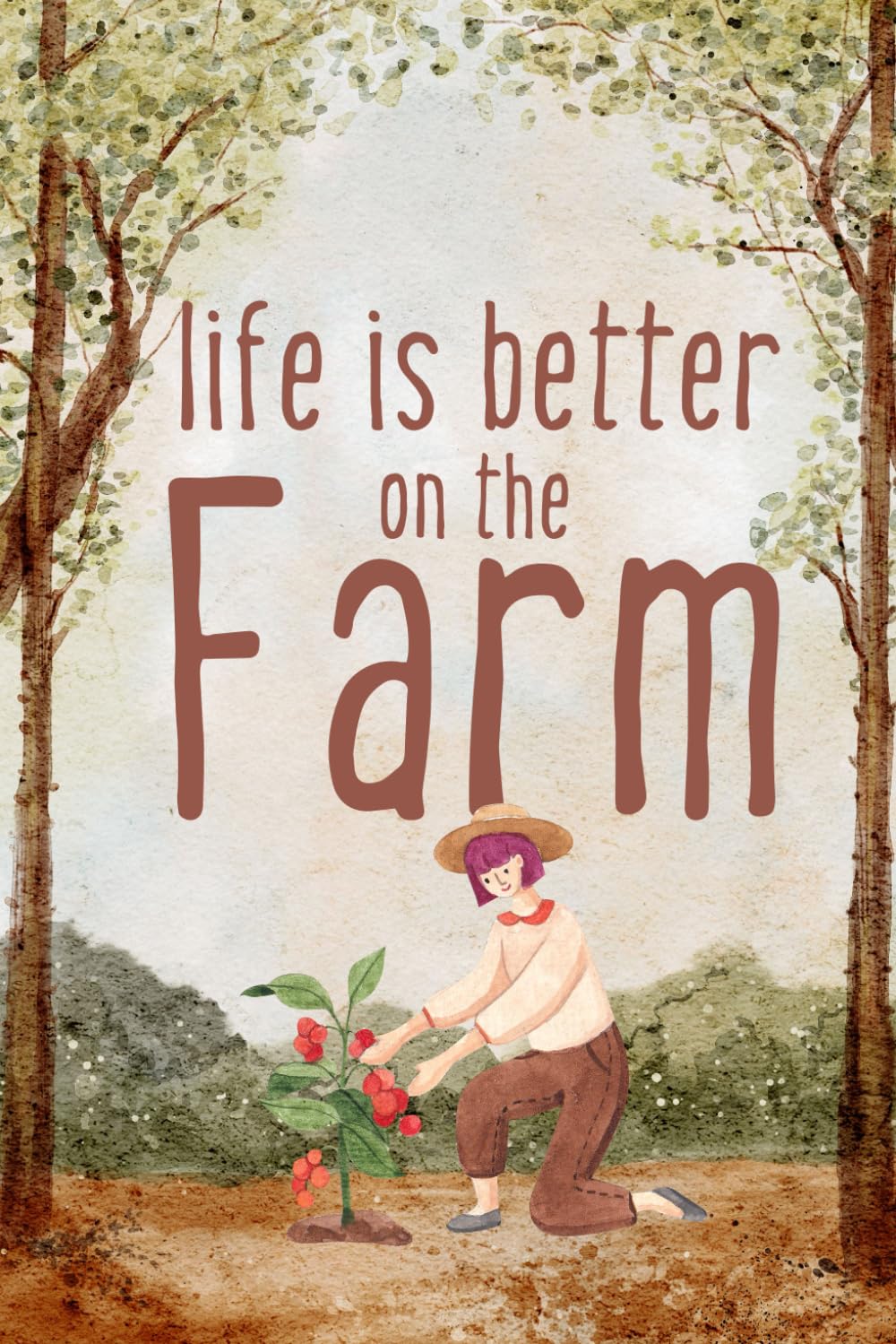 Farmer Notebook I Life is better on the Farm: Farmer Journal Women I 6x9" I 110 lined pages I Beautiful Farmer Gift baixar livro de graça