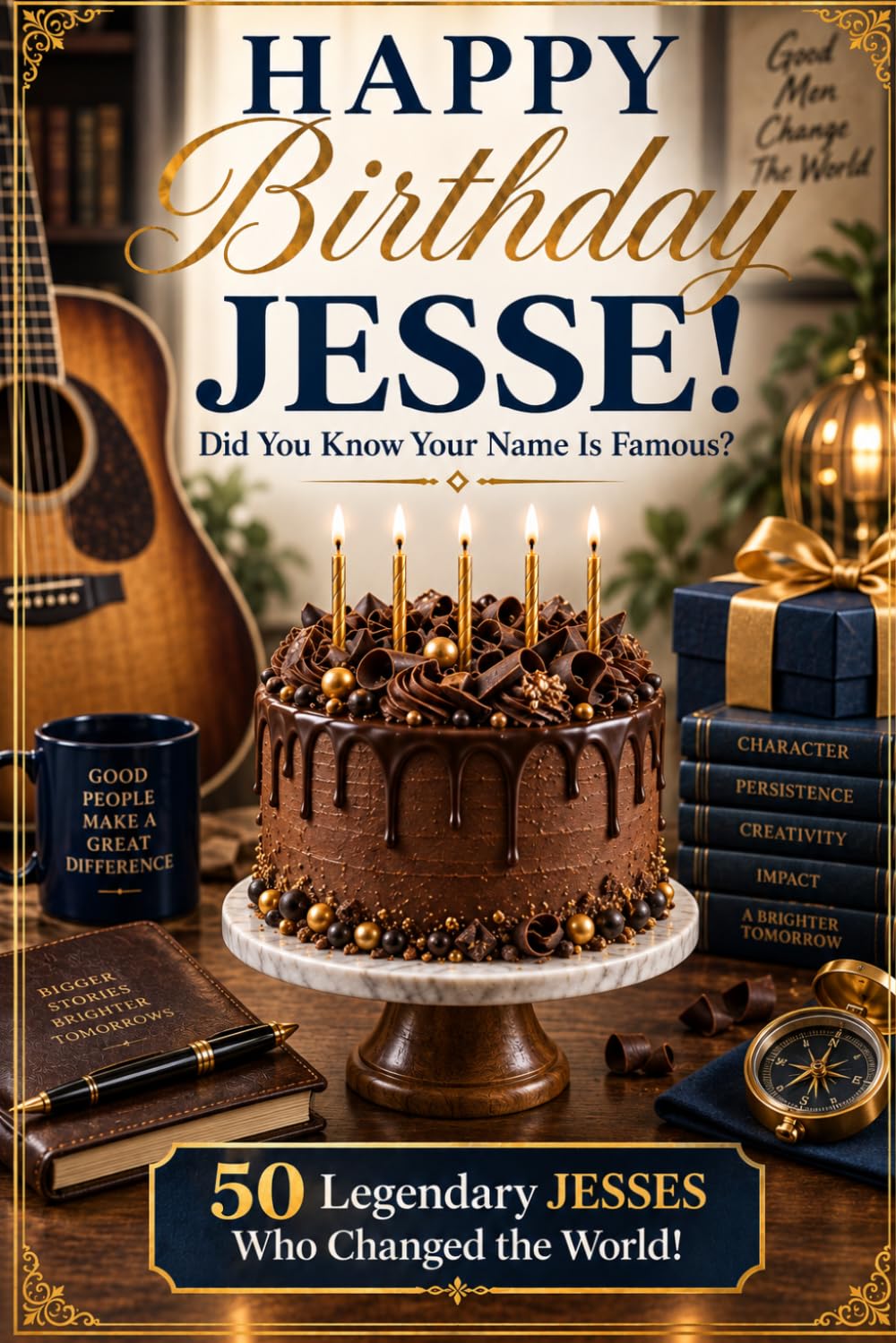 Happy Birthday, JESSE! Did You Know Your Name Is Famous?: 50 Legendary Jesses Who Changed The World - A Unique Birthday Gift for Him baixar o livro de graça