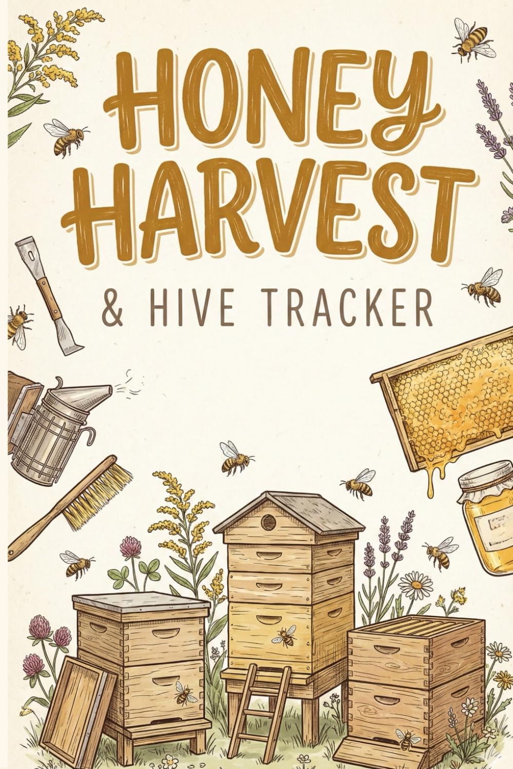 Beekeeper Honey Harvest Tracker: Comprehensive Apiary Management Logbook for Recording Hive Inspections, Colony Health Status, Queen Bee Performance,... Extraction Yields for Professional Apiarists baixar livro de graça