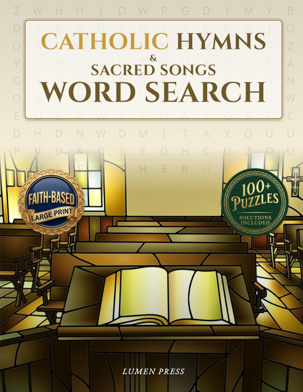 ler totalmente Catholic Hymns & Sacred Songs Word Search: Large Print Puzzles Featuring Beloved Catholic Hymns and Sacred Songs, with Answer Keys That Show Every Word (The Catholic Quiet Hour)