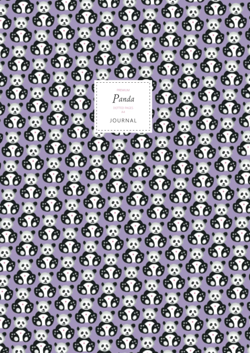 Panda Journal - Dotted Pages - A4 - Premium: (Purple Edition) Journal 192 dot grid page (A4 / 8.27x11.69 inches / 21x29.7cm / Large) baixar livro de graça