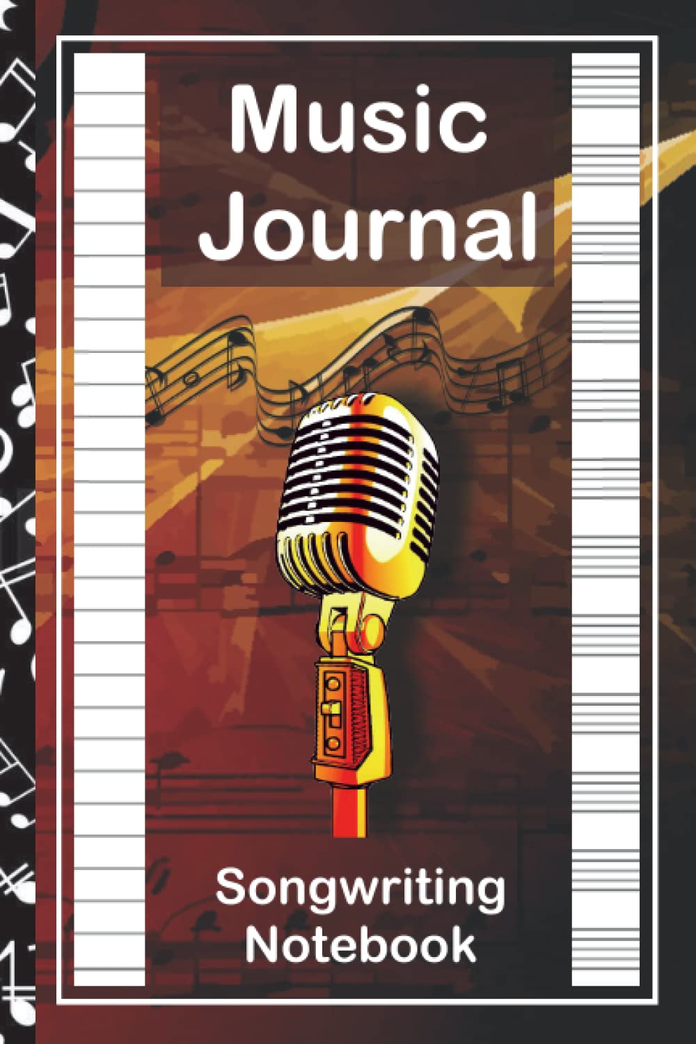 capítulo por capítulo baixar Music Journal Songwriting Notebook: Music Lyrics Notebook with Staff paper, Blank Sheet Music Notebook