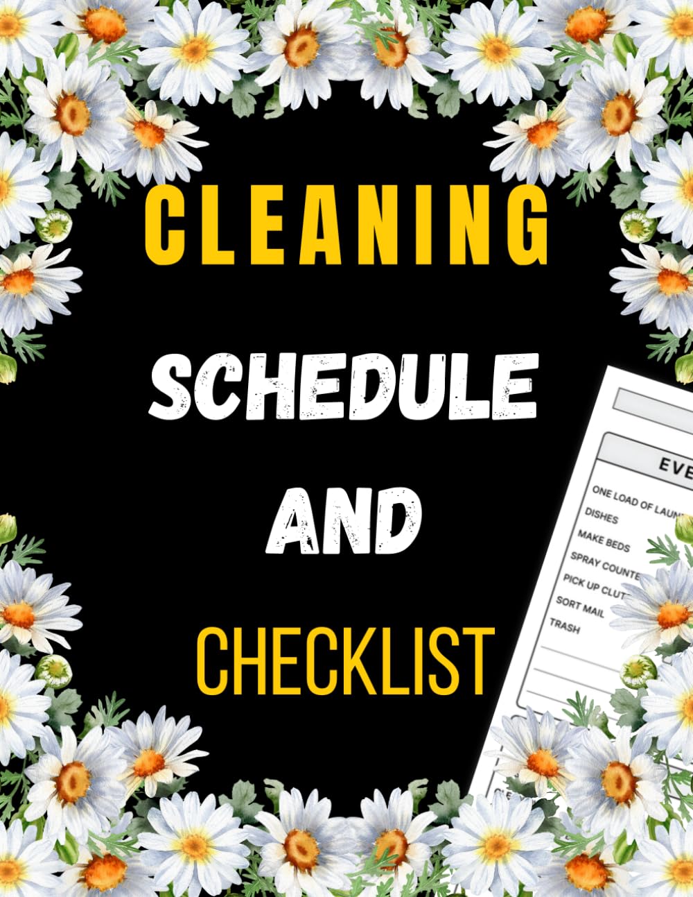 Cleaning Schedule and Checklist: Daily Weekly and Monthly Household Cleaning Schedule, Housekeeping Checklist Planner, and Organizer ( 120Pages "8.5X11" Inches ) baixar o livro de graça