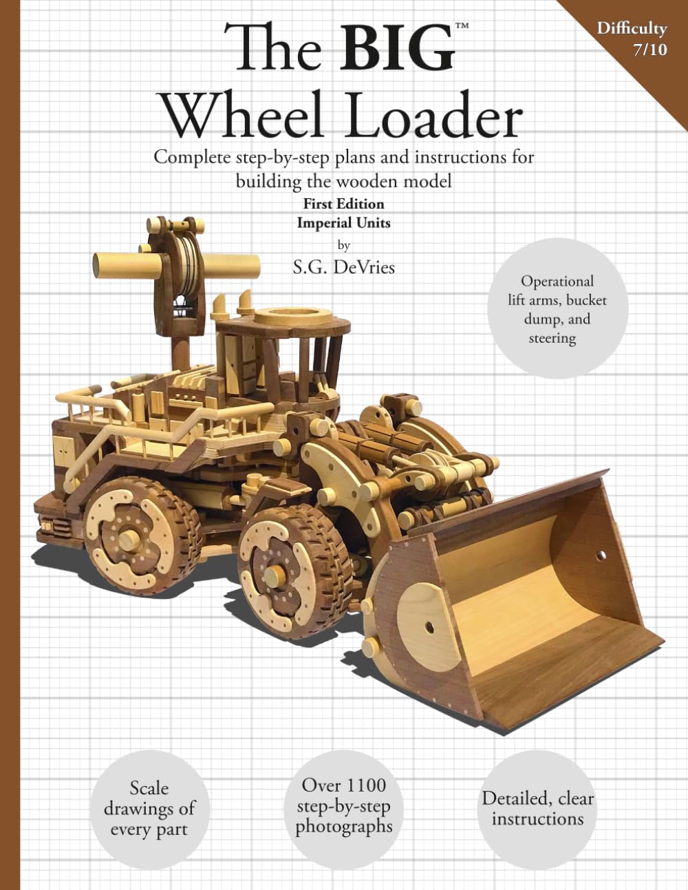 capítulo por capítulo baixar The BIG Wheel Loader [Imperial Units]: Complete plans and instructions for building the wooden model