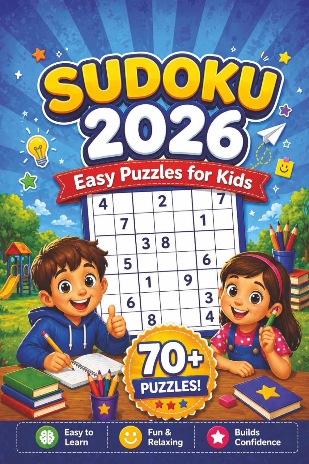 SUDOKU 2026:Easy Puzzles for Kids: EASY PUZZLES FOR KIDS baixar o livro de graça