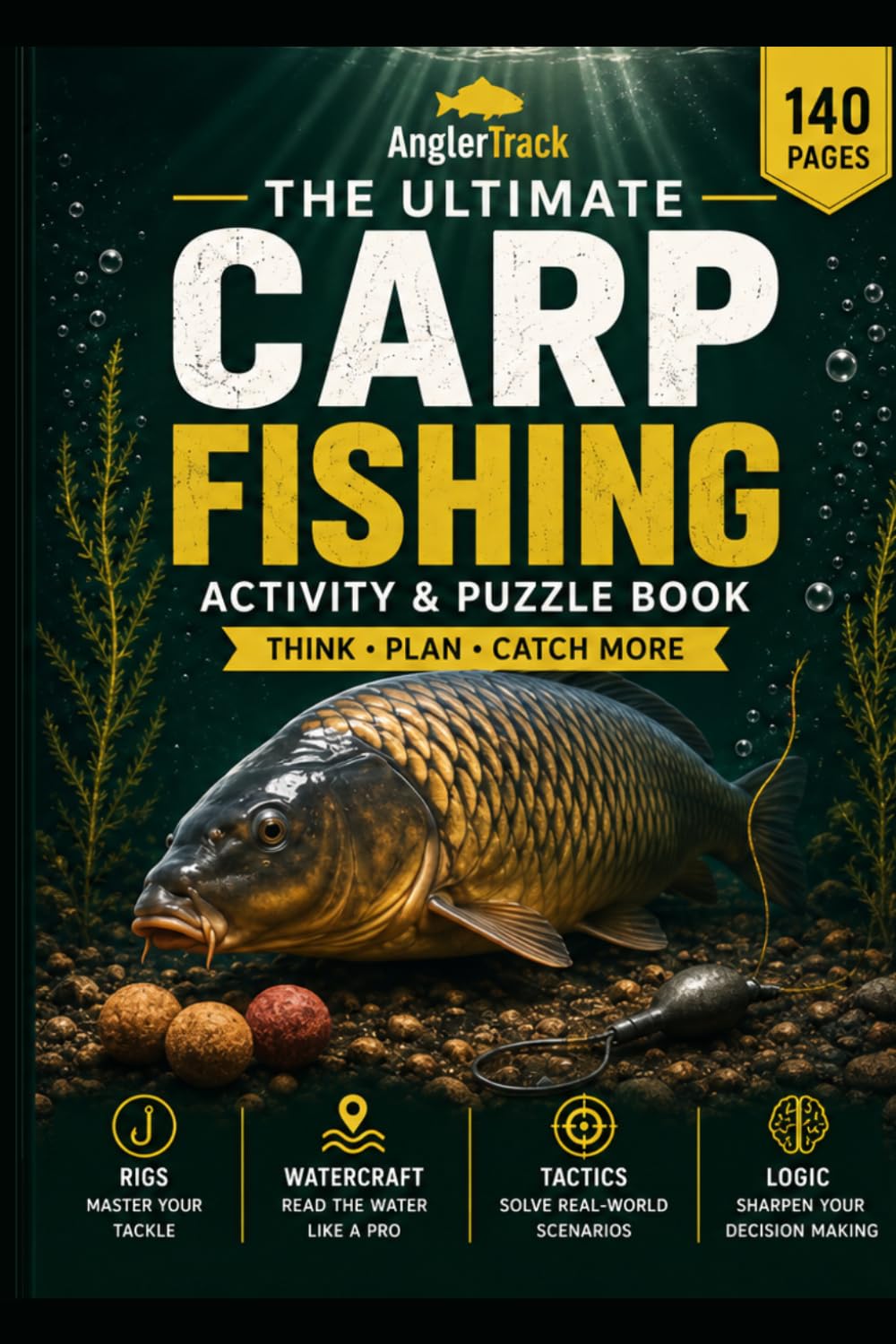 capítulo por capítulo baixar The Ultimate Carp Fishing Activity & Puzzle Book: Word Searches, Trivia, Tactical Challenges, Codebreakers & Brain Teasers for Carp Anglers