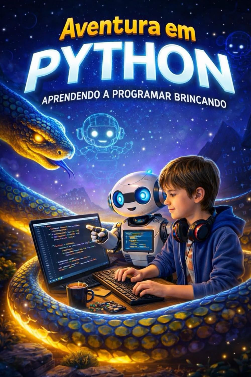 AVENTURA EM PYTHON: APRENDENDO A PROGRAMAR BRINCANDO (Portuguese Edition)