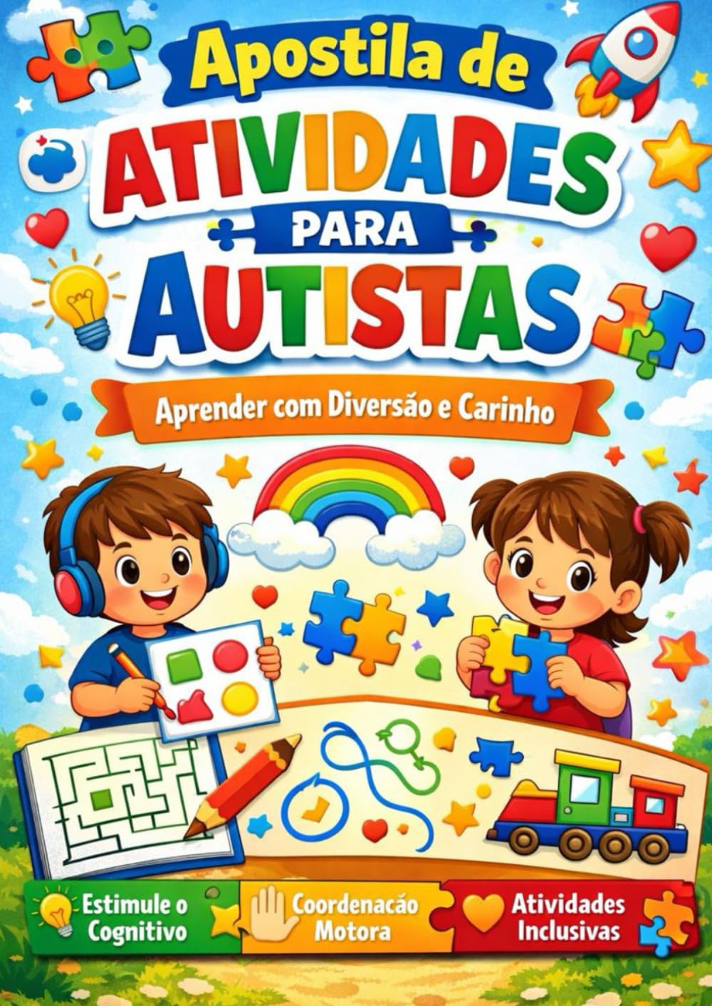 APOSTILA DE ATIVIDADES PARA AUTISTAS (Portuguese Edition) baixar livro de graça
