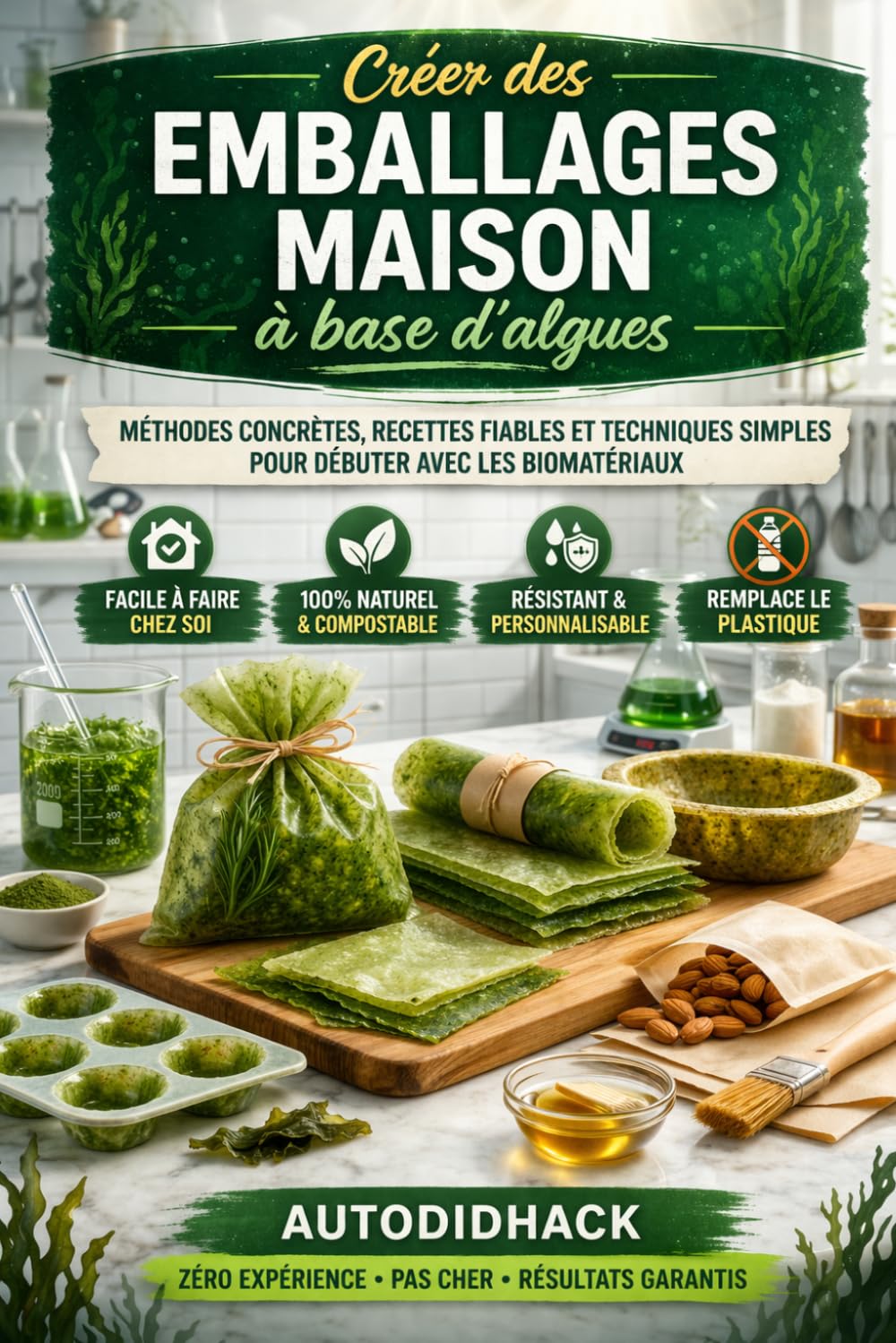 Créer des emballages maison à base d’algues: Méthodes concrètes, recettes fiables et techniques simples pour débuter avec les biomatériaux (French Edition) baixar livro de graça