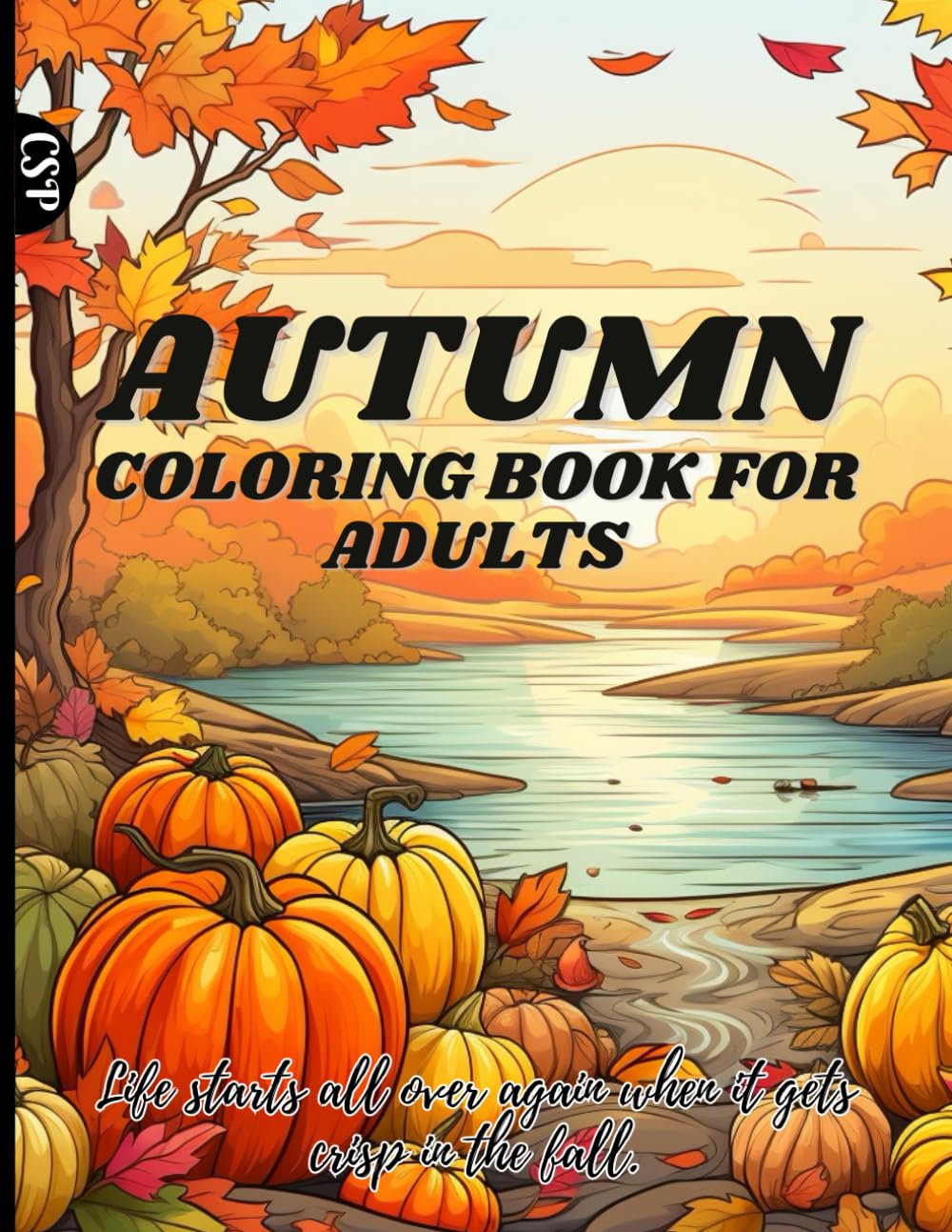 capítulo por capítulo baixar AUTUMN COLORING BOOK FOR ADULTS: To color and enjoy typical autumn landscapes.
