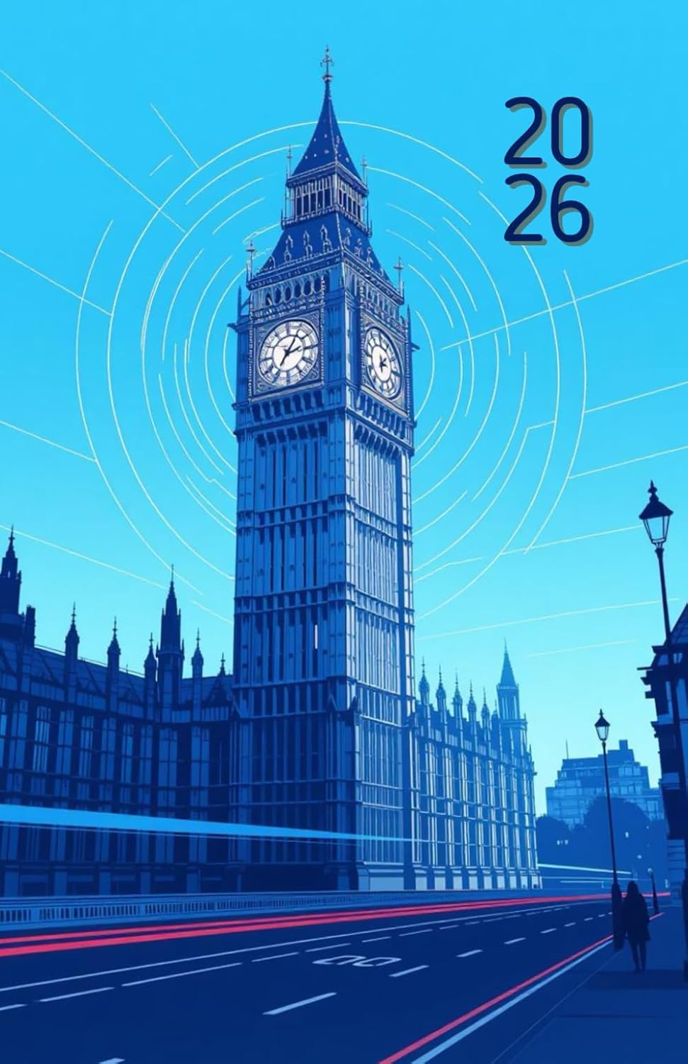 London Classic Planner: Big Ben Illustrated Cover | 2026-Weekly & Monthly Organizer - A5, Timeless Design with Goal Setting, Habit Tracker & Notes Pages baixar livro de graça