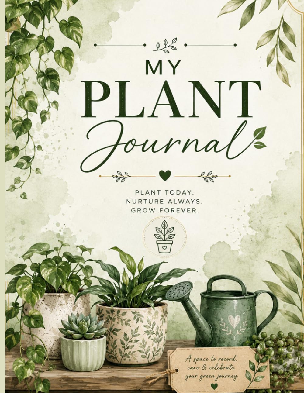 My Plant Journal: A Complete Plant Care Logbook to Track Watering, Repotting, Growth, Propagation & Plant Health baixar o livro de graça