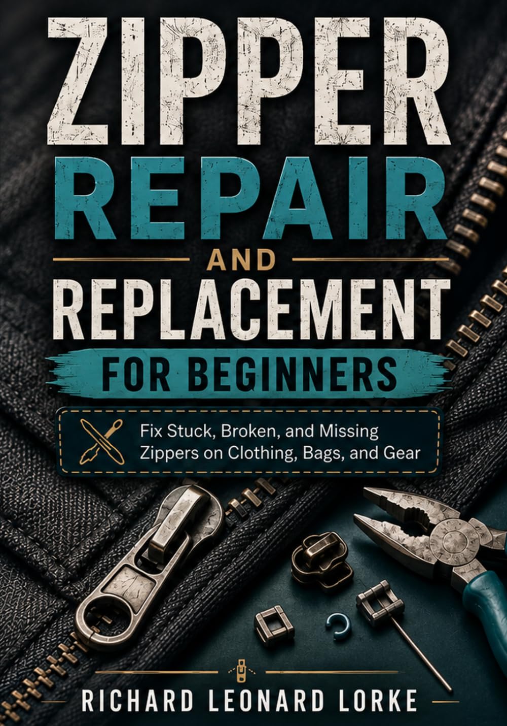 Zipper Repair and Replacement for Beginners: Fix Stuck, Broken, and Missing Zippers on Clothing, Bags, and Gear baixar o livro de graça