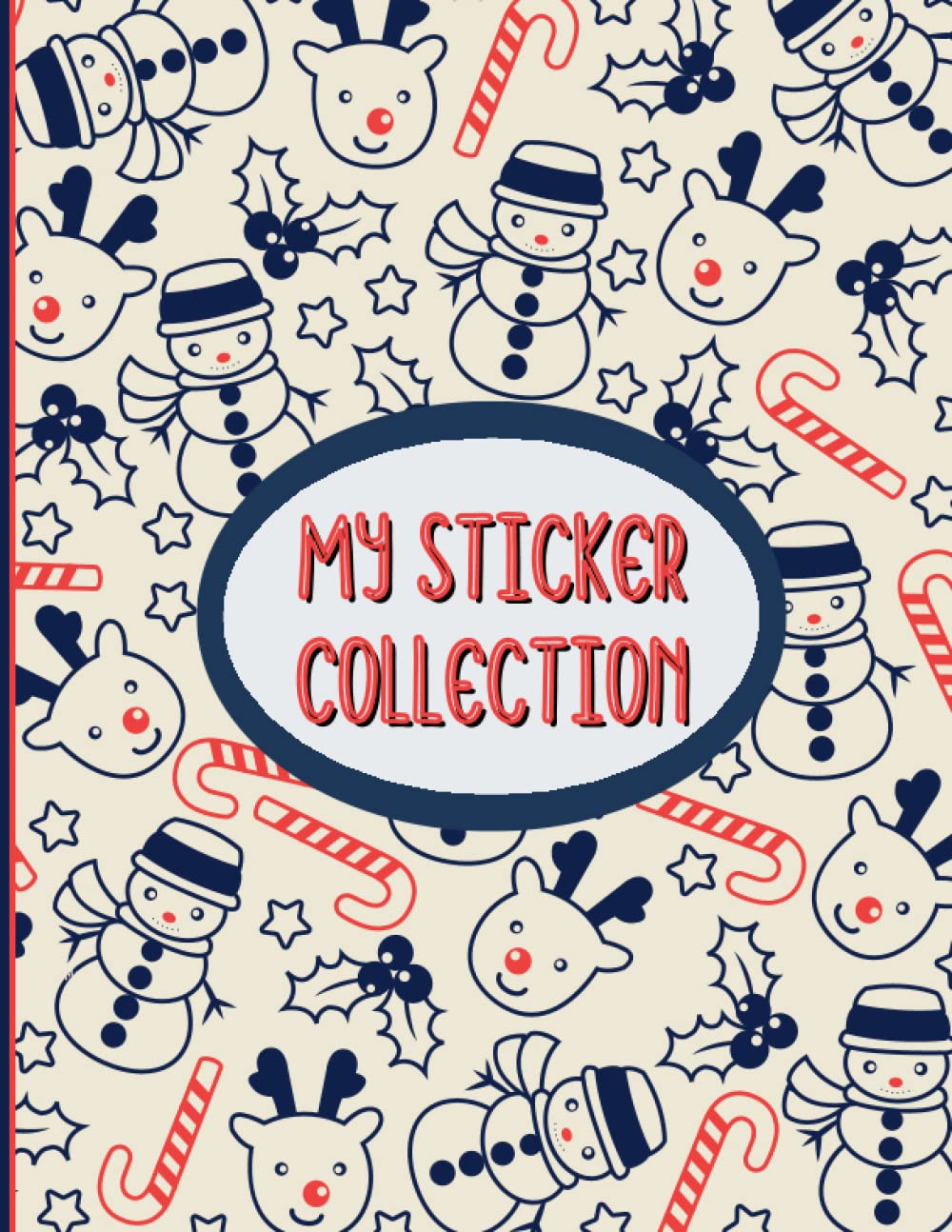capítulo por capítulo baixar My Sticker Collection: Large BLANK Sticker Book for Collecting Stickers with 120 BLANK Pages for Kids Girls | Cats Cover