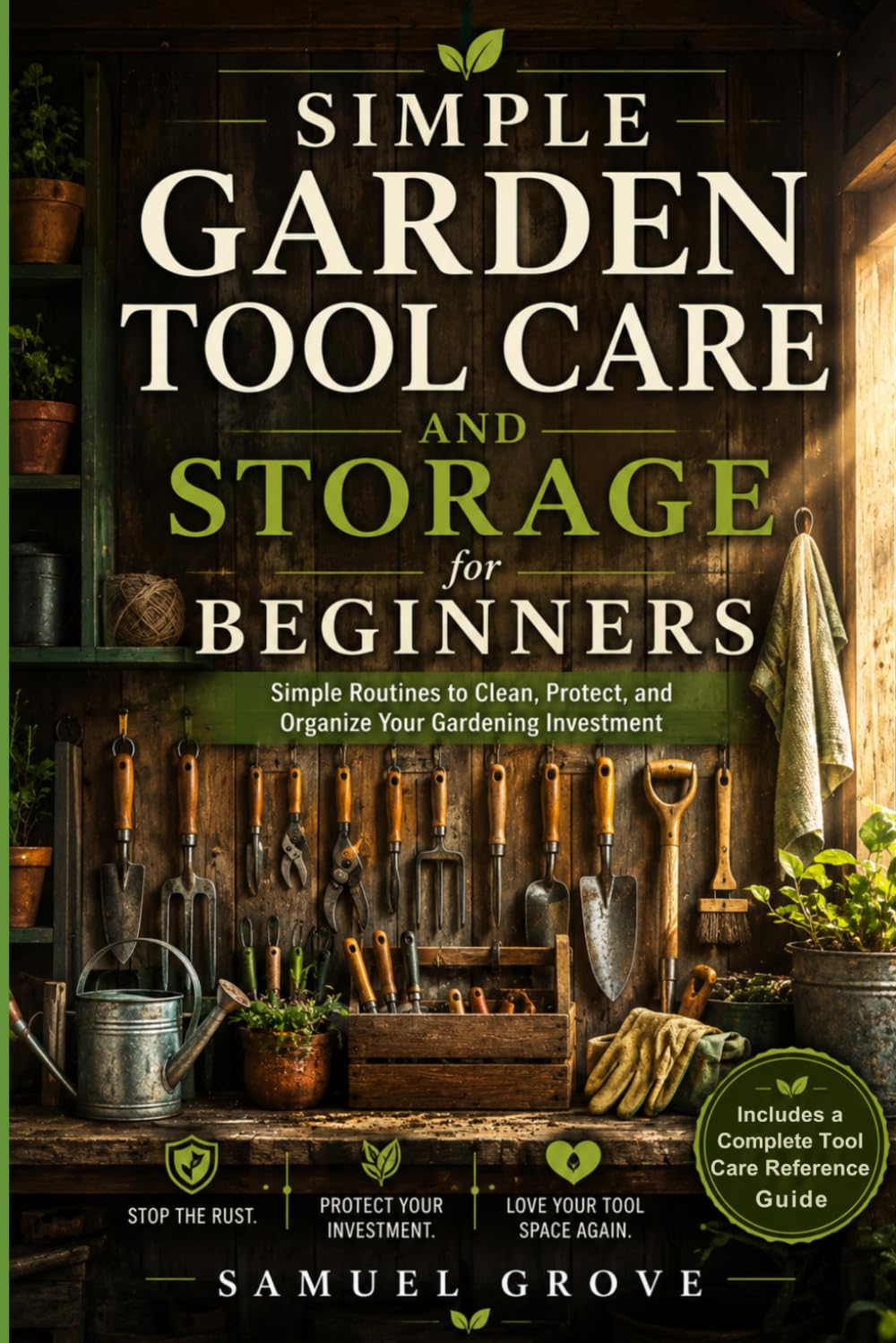 capítulo por capítulo baixar Simple Garden Tool Care and Storage for Beginners: Simple Routines to Clean, Protect, and Organize Your Gardening Investment