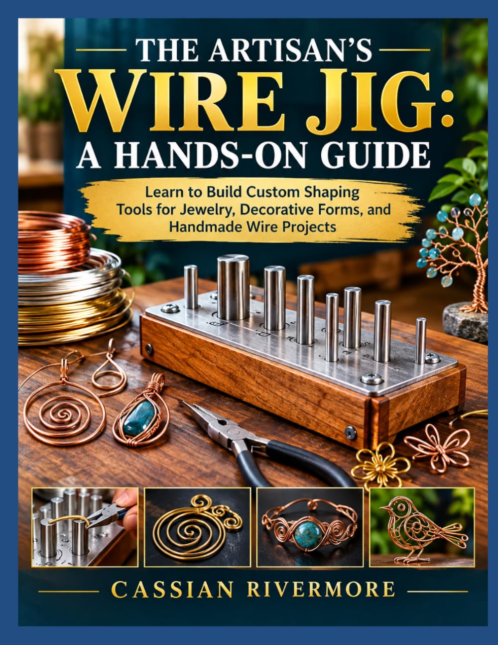 THE ARTISAN’S WIRE JIG: A HANDS-ON GUIDE: Learn to Build Custom Shaping Tools for Jewelry, Decorative Forms, and Handmade Wire Projects baixar livro de graça