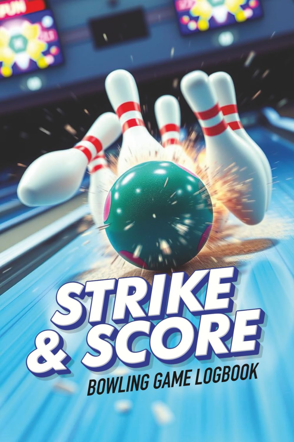 ler totalmente Strike and Score Bowling Game Logbook: Clean Layout, Easy Use, Precise Tracking of Games, Scores, Lane Conditions