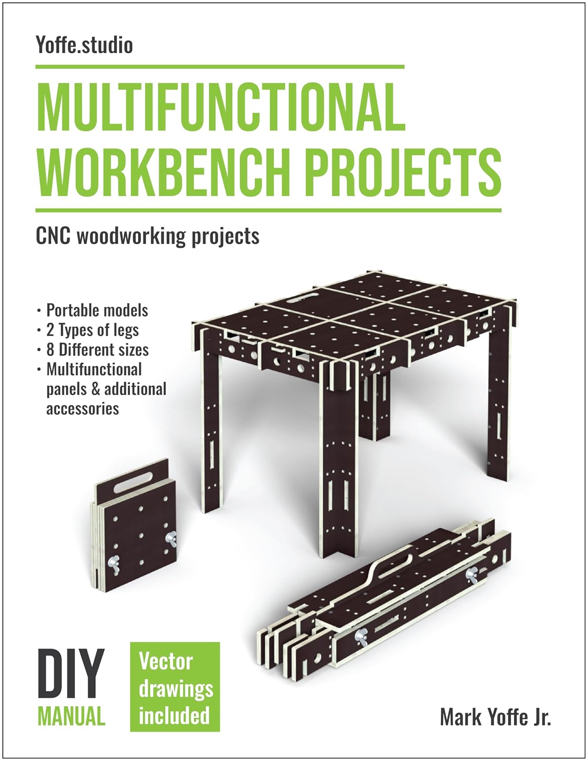 ler totalmente Multifunctional Workbench Projects: CNC Woodworking Projects. Work and Storage Solutions for All Purposes.: Step by Step DIY Manual on How to Make Your... for All Type of Works. (English Edition)