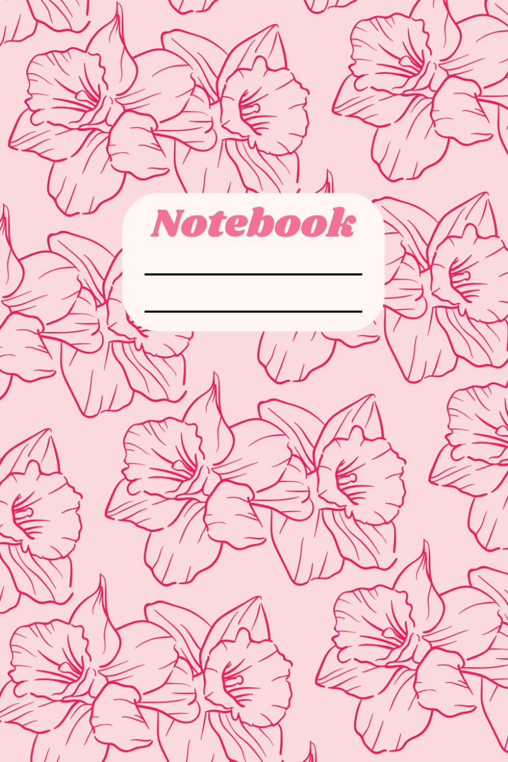 ler totalmente Two Daffodils Pink Journal: Notebook