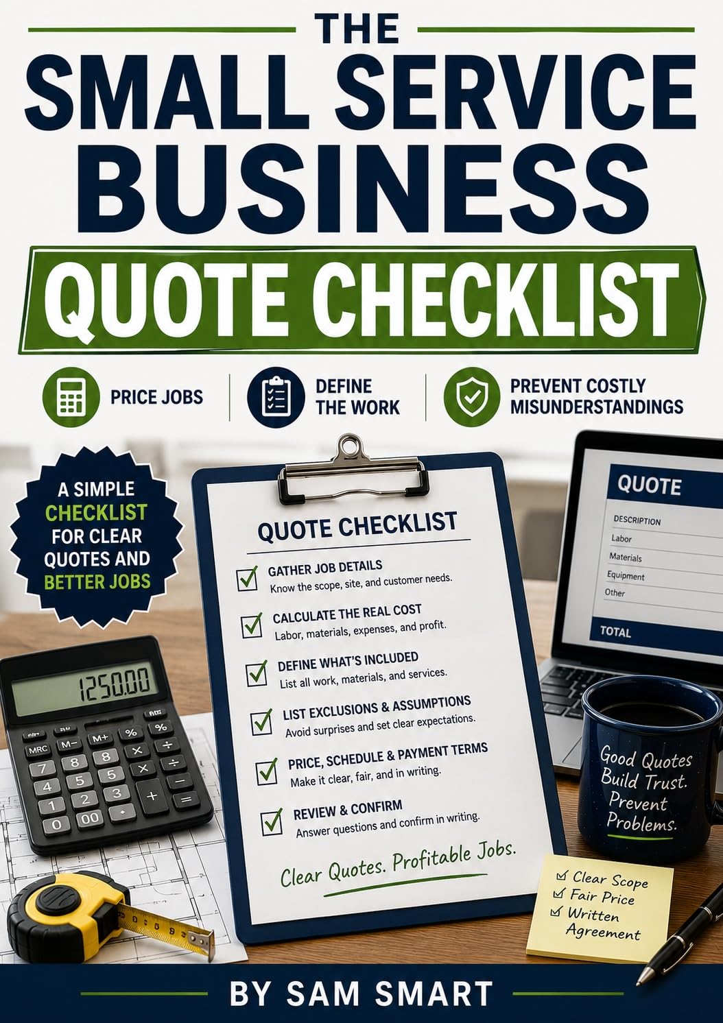 The Small Service Business Quote Checklist: Price Jobs, Define the Work, and Prevent Costly Misunderstandings (English Edition) baixar o livro de graça