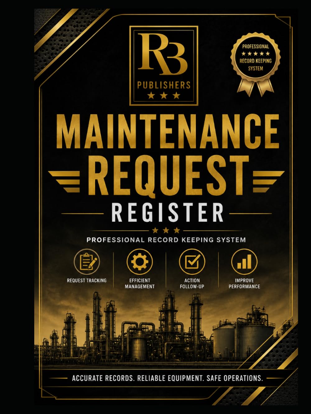 ler totalmente Maintenance Request Register: Professional Record Book for Work Orders, Maintenance Requests, Repair Tracking, Asset Information, Priority Management,... Verification, and Maintenance Documentation