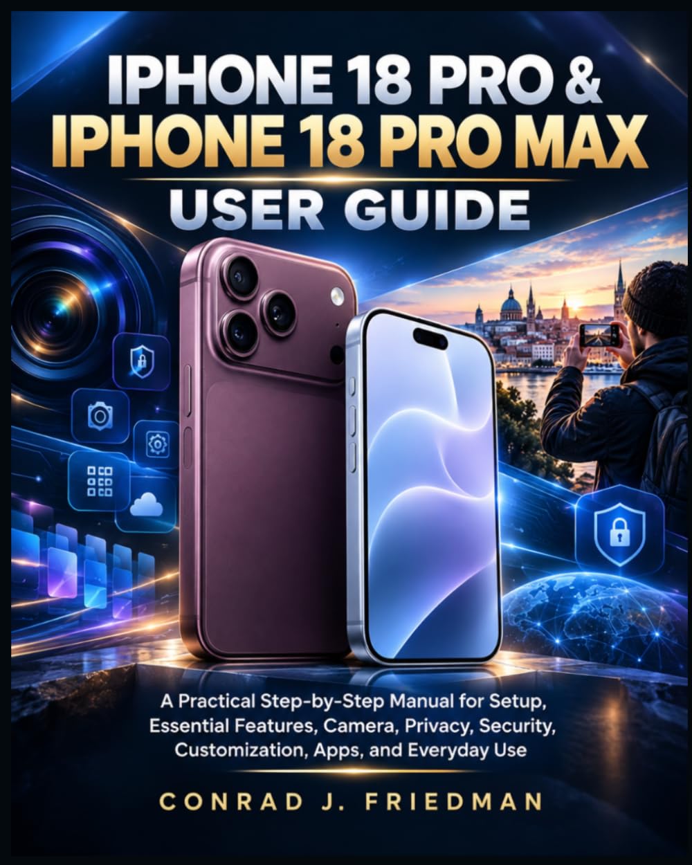 iPhone 18 Pro & iPhone 18 Pro Max User Guide: A Practical Step-by-Step Manual for Setup, Essential Features, Camera, Privacy, Security, Customization, Apps, and Everyday Use baixar o livro de graça