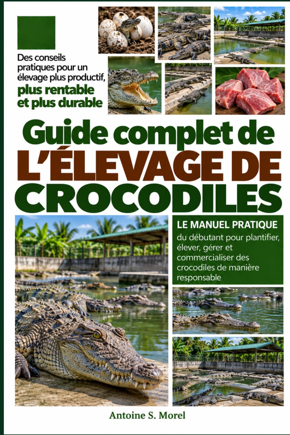 ler totalmente GUIDE COMPLET DE L’ÉLEVAGE DE CROCODILES: Le manuel pratique du débutant pour planifier, élever, gérer et commercialiser des crocodiles de manière responsable (French Edition)