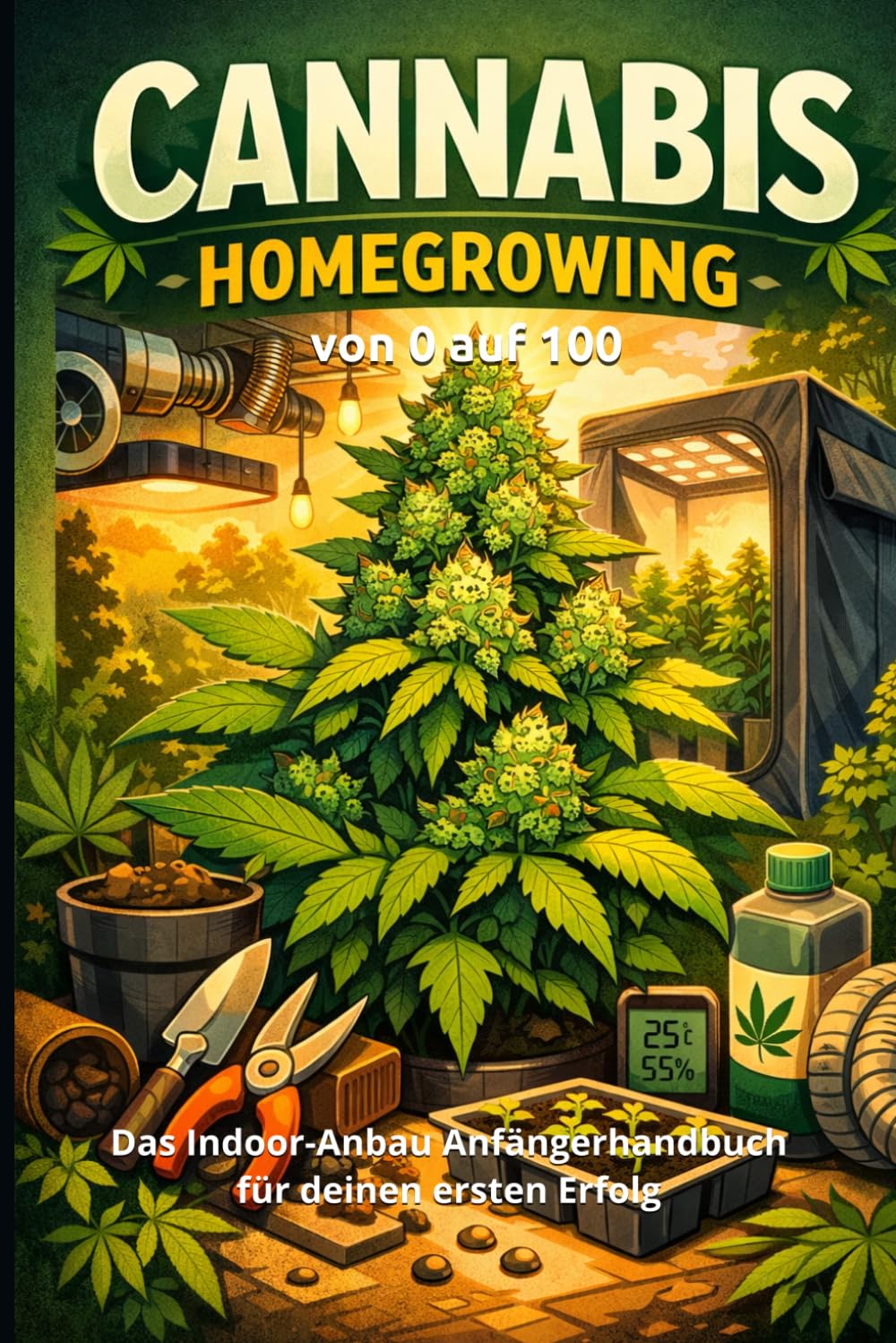 capítulo por capítulo baixar Cannabis Homegrowing von 0 auf 100: Das Indoor-Anbau Anfängerhandbuch für deinen ersten Erfolg (German Edition)