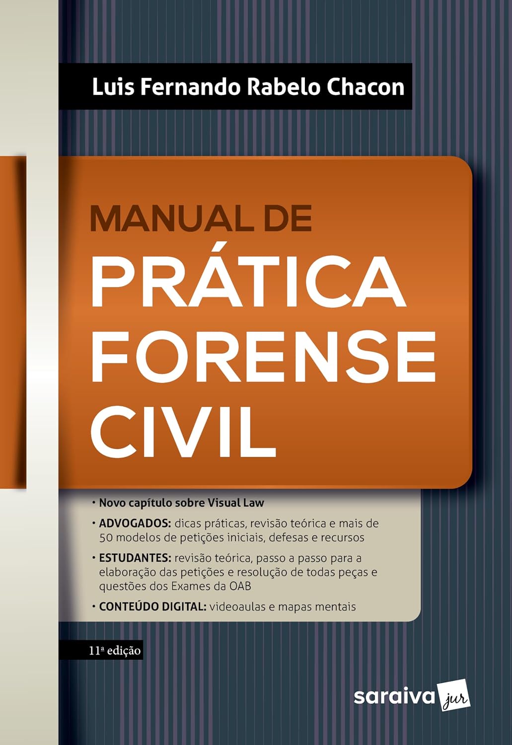 ler totalmente Manual de Prática Forense Civil - 11ª Edição 2024